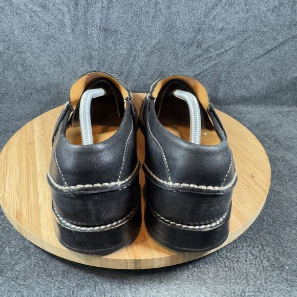 Sperry Gold Cup‎ Mens Penny Loafer Shoes Size 13 Black Leather Slip On - Picture 5 of 10